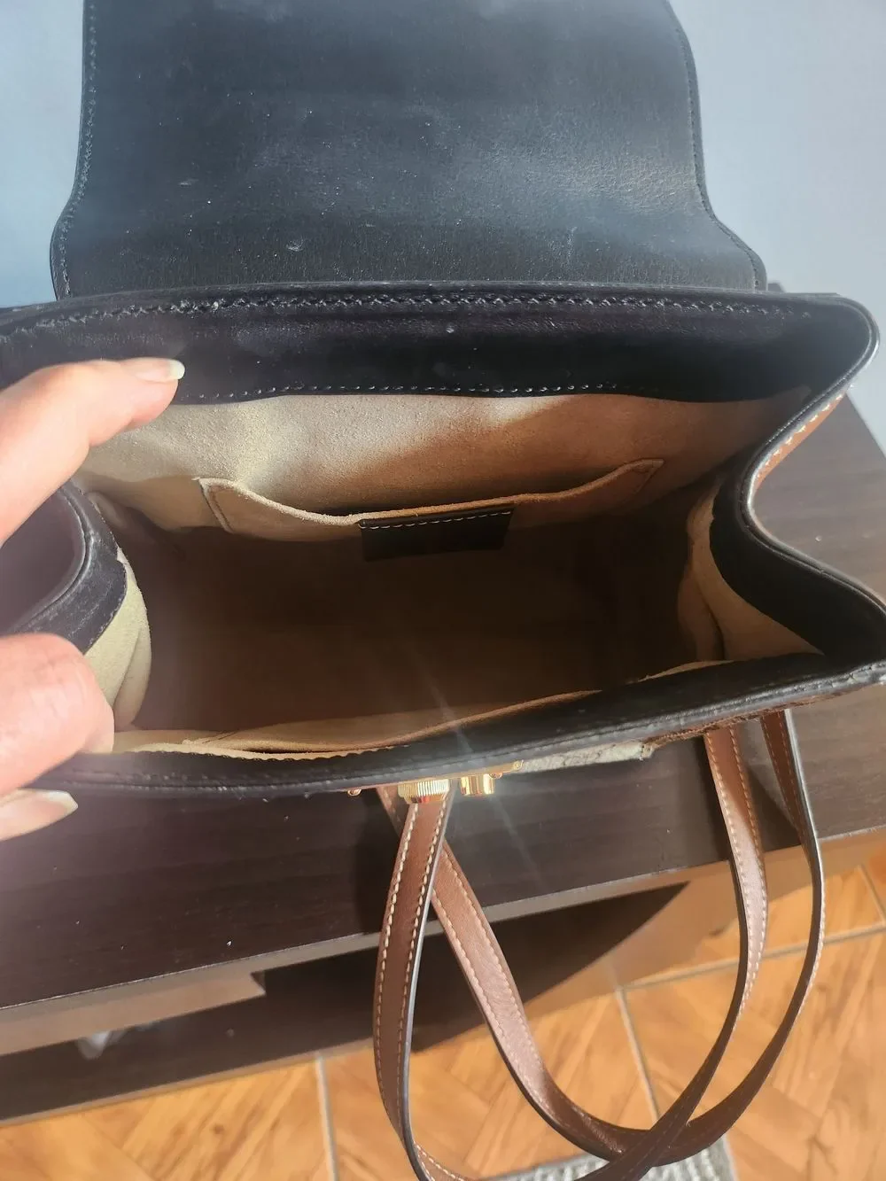 Gucci Lock It Backpack Satchel